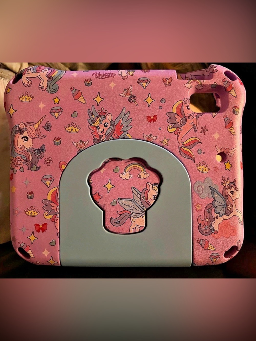 iPad Mini Kids Tablet Case Pink & Blue